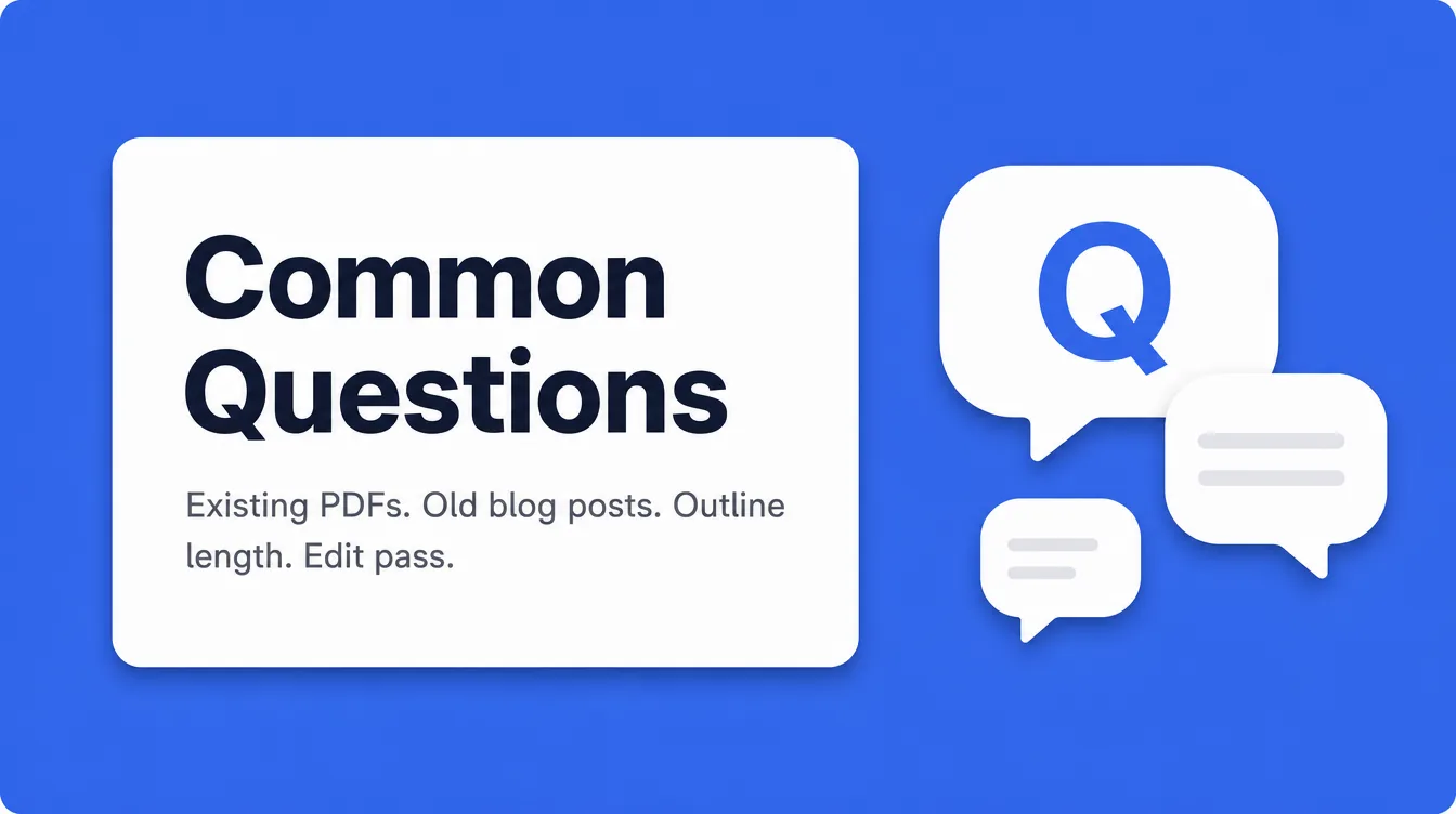 Common Questions