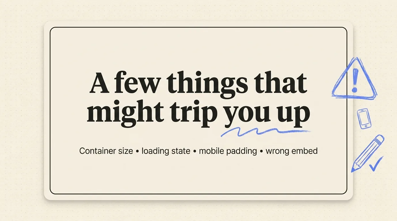 Easy ways to overthink this when building your first course