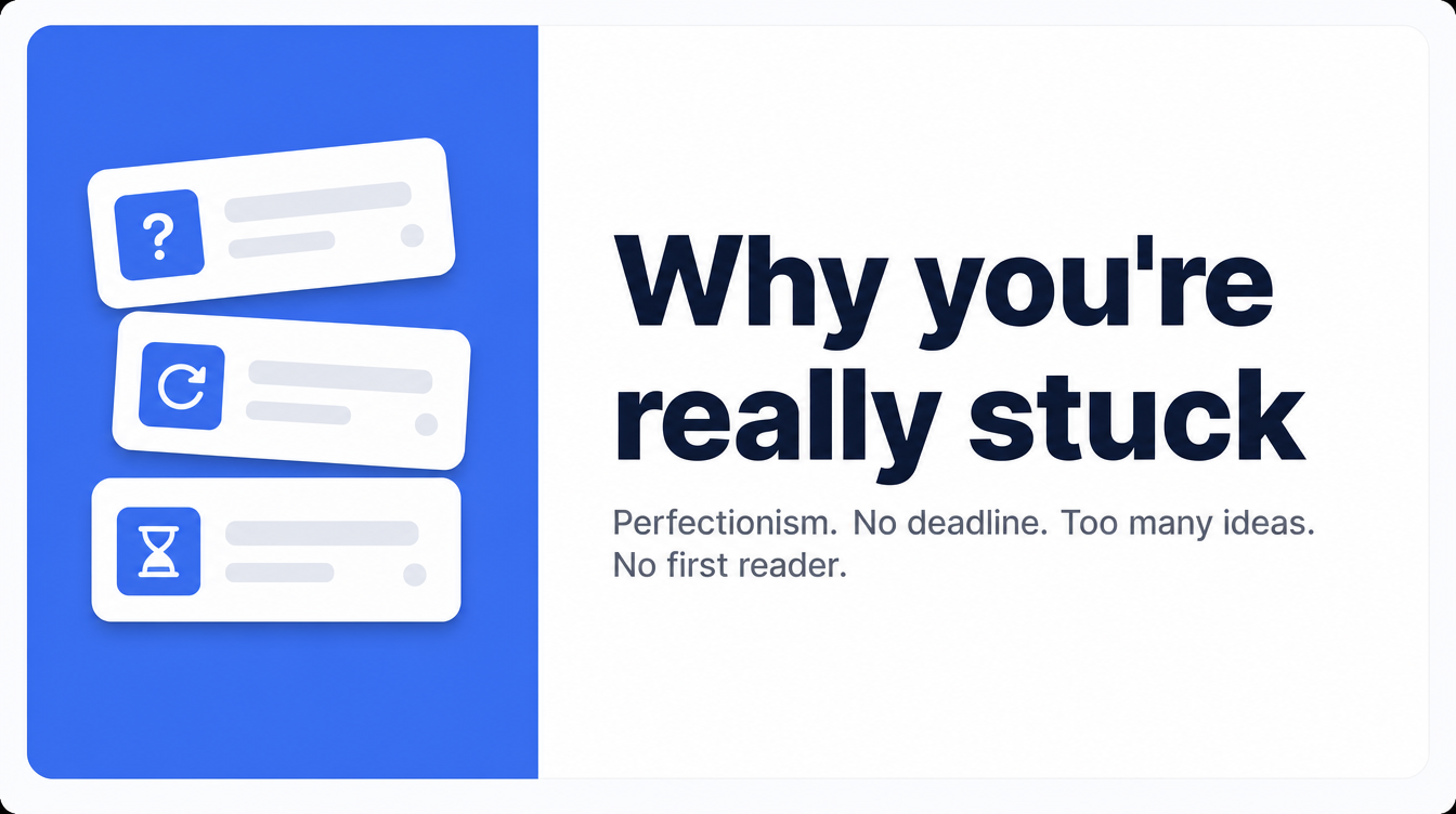 Why you're really stuck