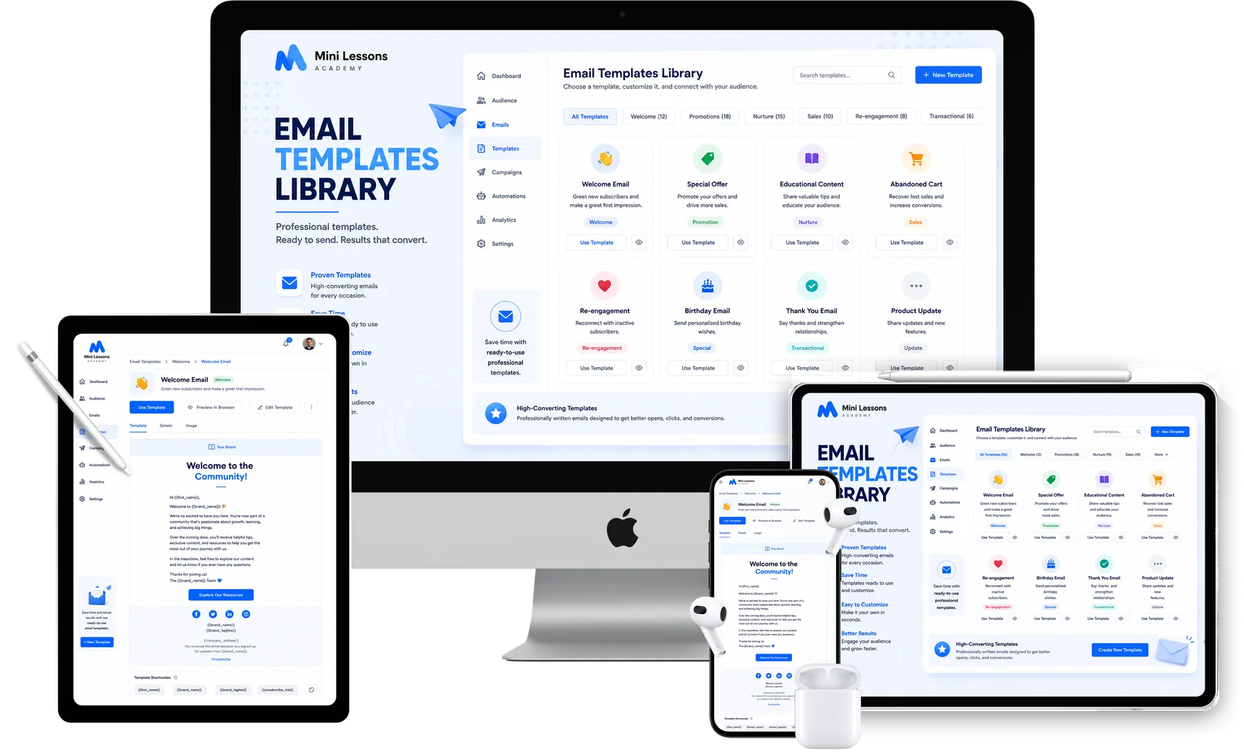 100+ Proven Email Templates