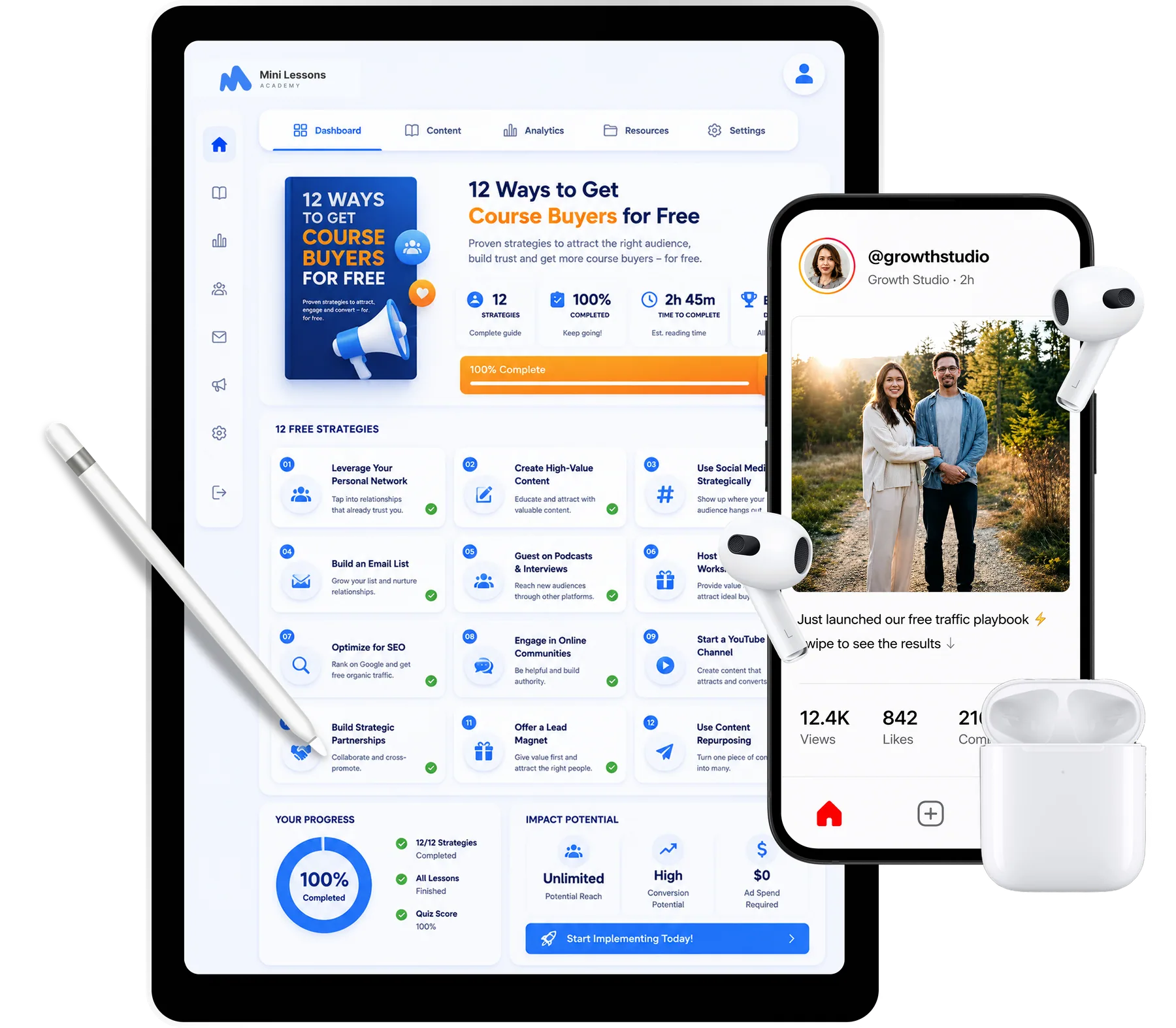 12 Quick Ways to Get Course Buyers for Free