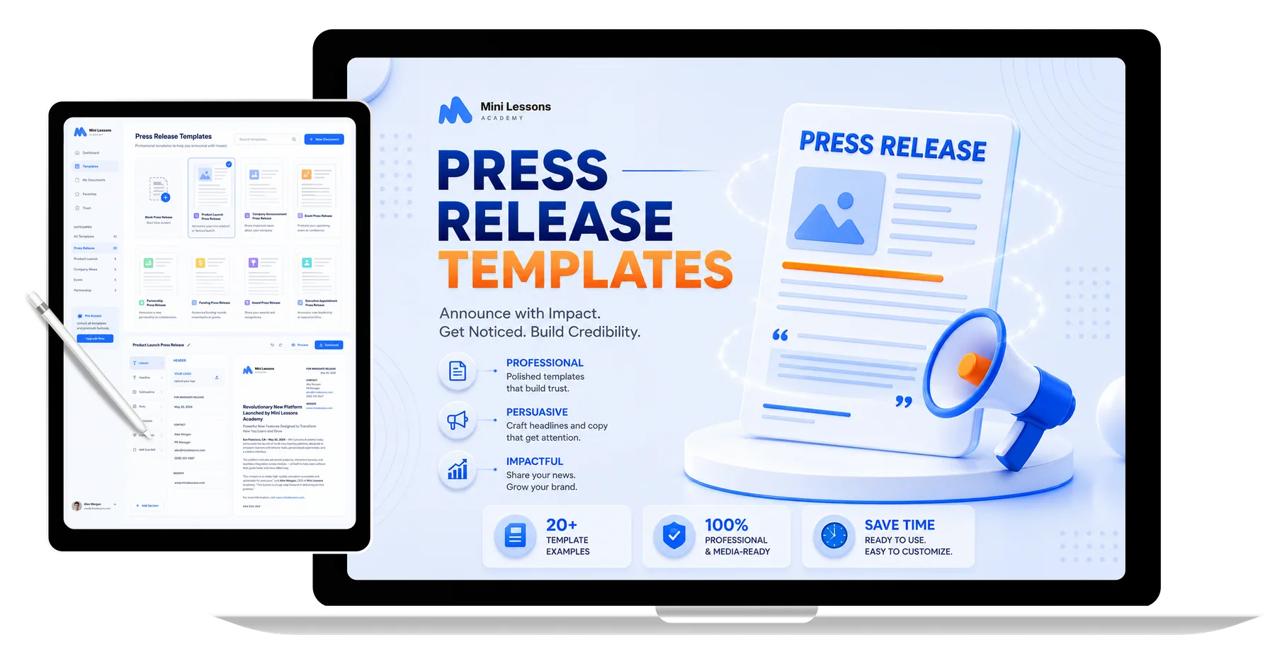Press Release Templates for Launches